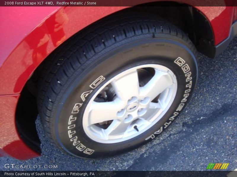 Redfire Metallic / Stone 2008 Ford Escape XLT 4WD