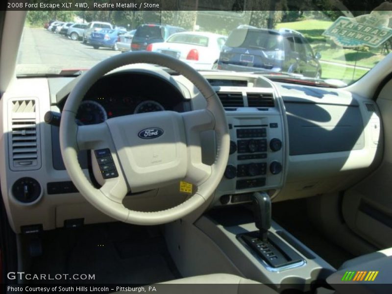 Redfire Metallic / Stone 2008 Ford Escape XLT 4WD