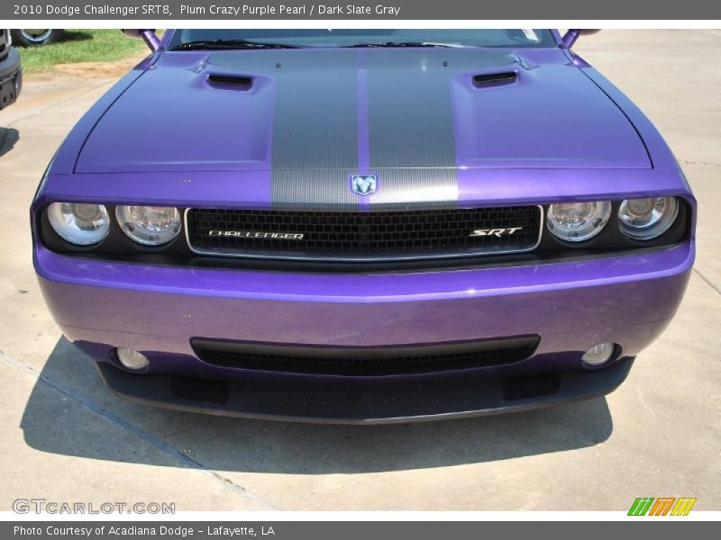 Plum Crazy Purple Pearl / Dark Slate Gray 2010 Dodge Challenger SRT8