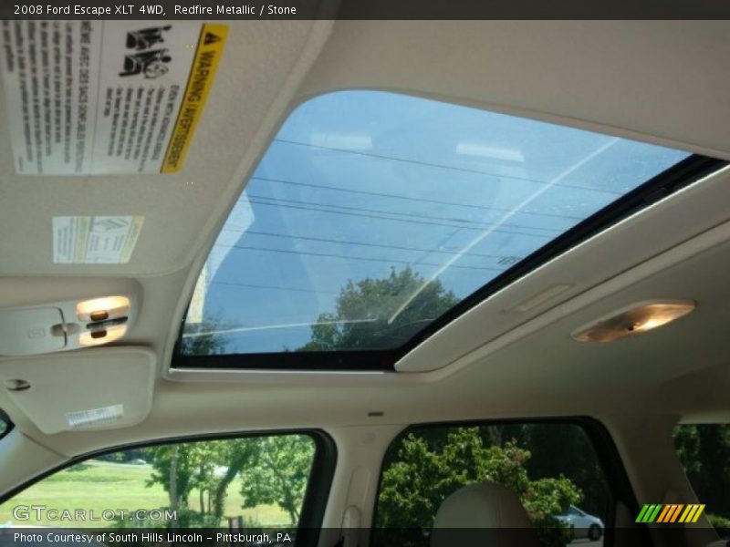 Redfire Metallic / Stone 2008 Ford Escape XLT 4WD