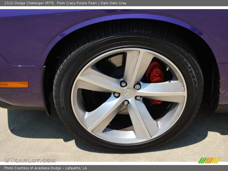 Plum Crazy Purple Pearl / Dark Slate Gray 2010 Dodge Challenger SRT8
