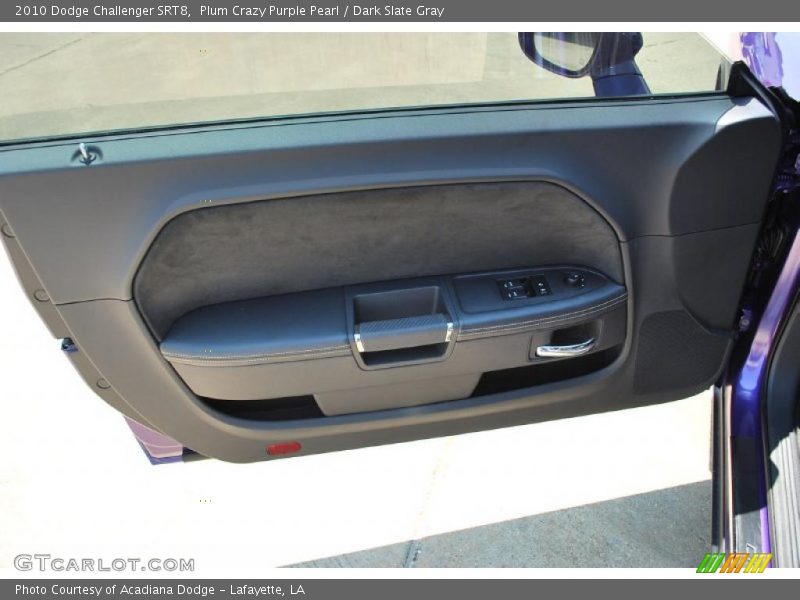 Plum Crazy Purple Pearl / Dark Slate Gray 2010 Dodge Challenger SRT8