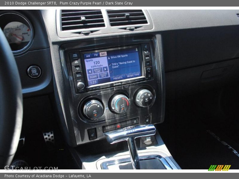 Plum Crazy Purple Pearl / Dark Slate Gray 2010 Dodge Challenger SRT8