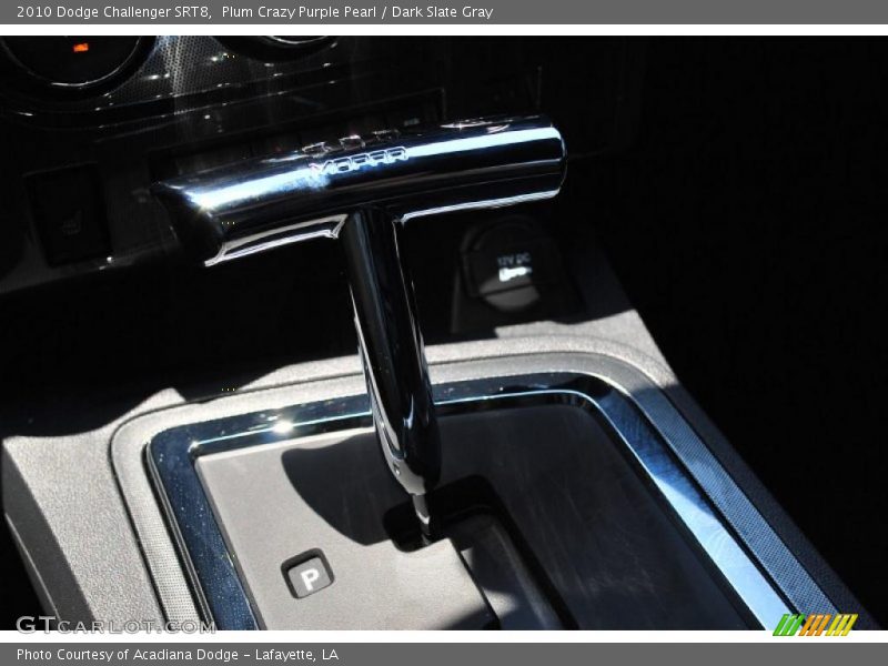 Plum Crazy Purple Pearl / Dark Slate Gray 2010 Dodge Challenger SRT8