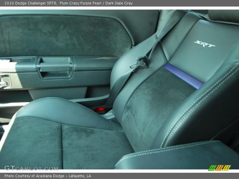 Plum Crazy Purple Pearl / Dark Slate Gray 2010 Dodge Challenger SRT8