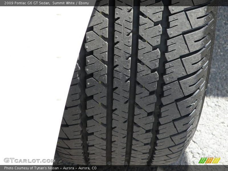 Summit White / Ebony 2009 Pontiac G6 GT Sedan