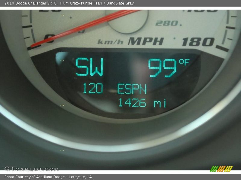 Plum Crazy Purple Pearl / Dark Slate Gray 2010 Dodge Challenger SRT8