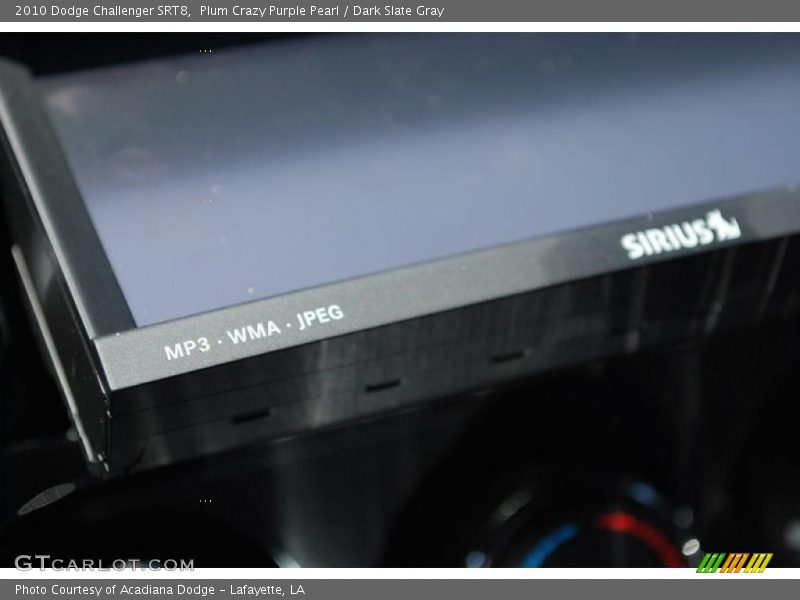 Plum Crazy Purple Pearl / Dark Slate Gray 2010 Dodge Challenger SRT8