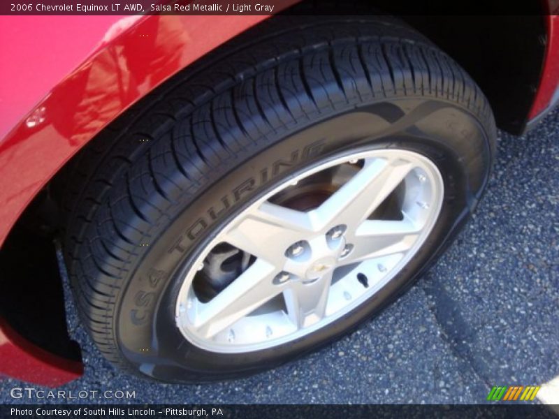 Salsa Red Metallic / Light Gray 2006 Chevrolet Equinox LT AWD