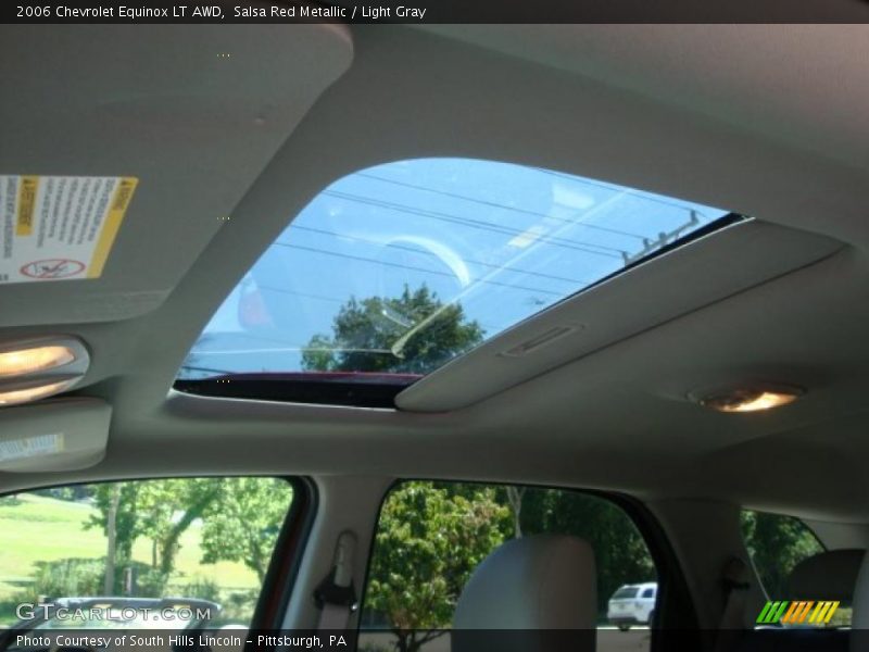 Salsa Red Metallic / Light Gray 2006 Chevrolet Equinox LT AWD