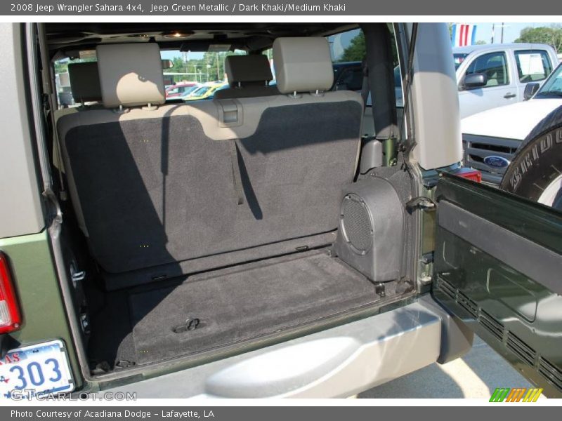 Jeep Green Metallic / Dark Khaki/Medium Khaki 2008 Jeep Wrangler Sahara 4x4