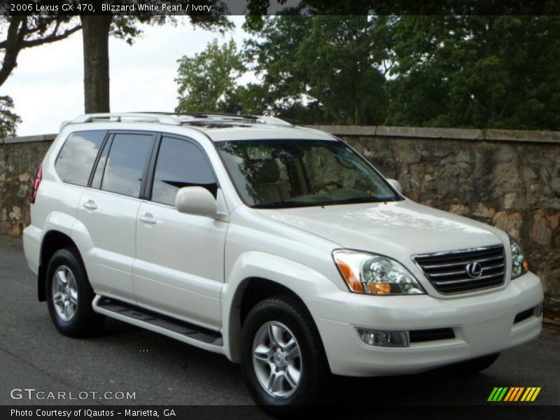 Blizzard White Pearl / Ivory 2006 Lexus GX 470