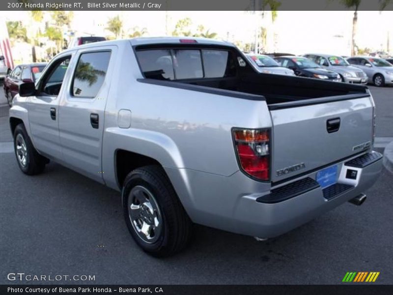 Billet Silver Metallic / Gray 2007 Honda Ridgeline RT