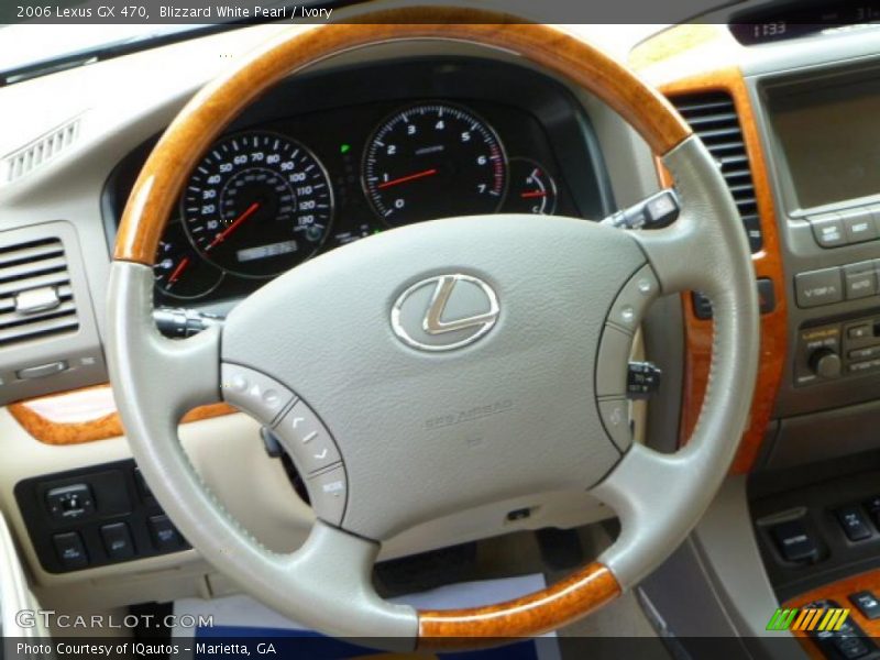 Blizzard White Pearl / Ivory 2006 Lexus GX 470