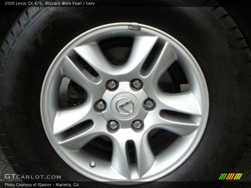 Blizzard White Pearl / Ivory 2006 Lexus GX 470