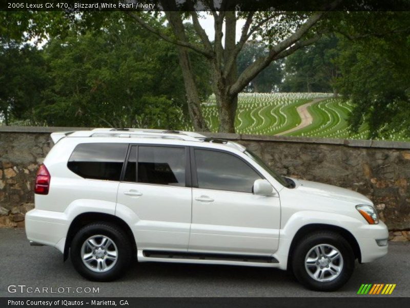 Blizzard White Pearl / Ivory 2006 Lexus GX 470
