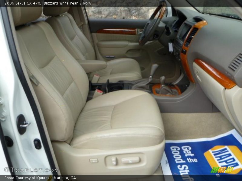 Blizzard White Pearl / Ivory 2006 Lexus GX 470