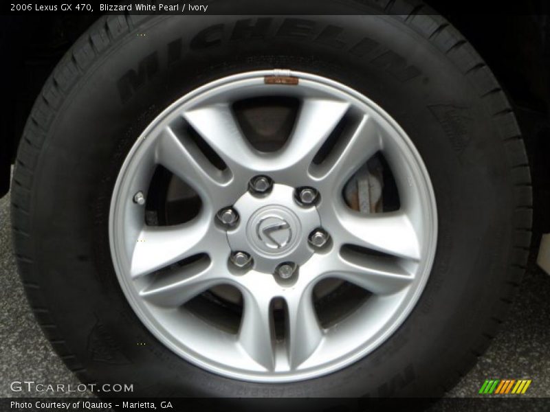 Blizzard White Pearl / Ivory 2006 Lexus GX 470