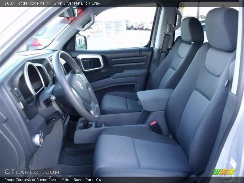 Billet Silver Metallic / Gray 2007 Honda Ridgeline RT