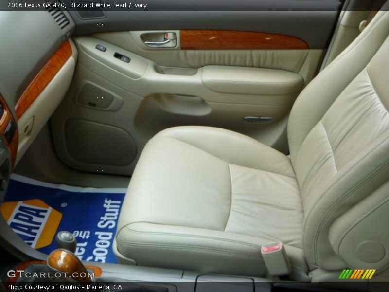 Blizzard White Pearl / Ivory 2006 Lexus GX 470