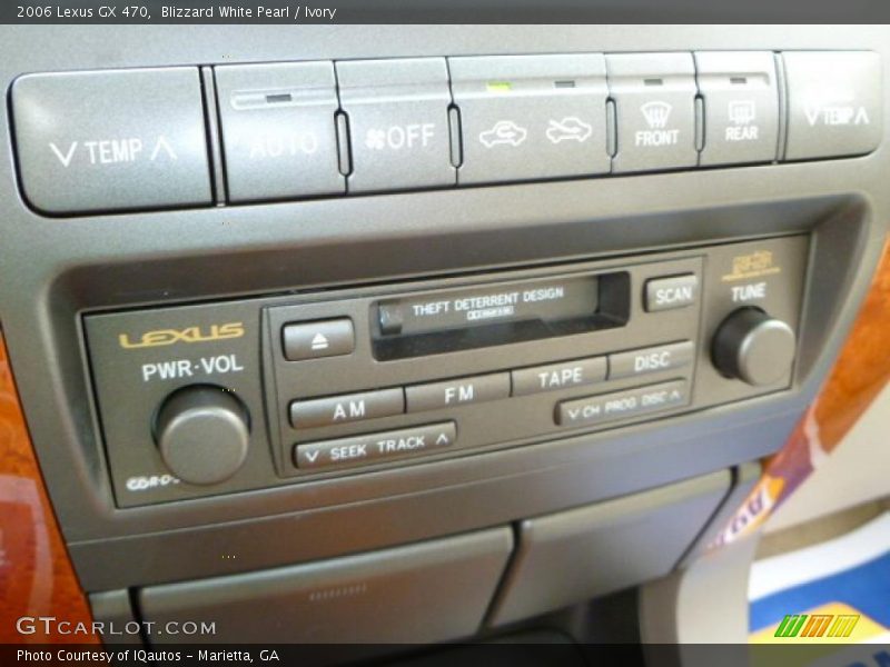 Blizzard White Pearl / Ivory 2006 Lexus GX 470
