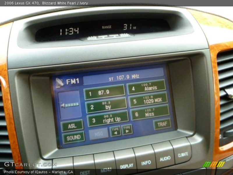 Blizzard White Pearl / Ivory 2006 Lexus GX 470