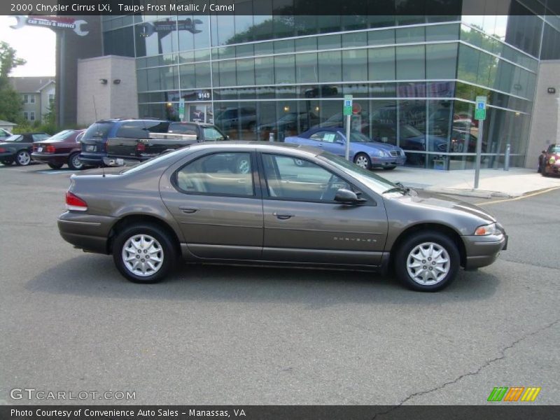 Taupe Frost Metallic / Camel 2000 Chrysler Cirrus LXi