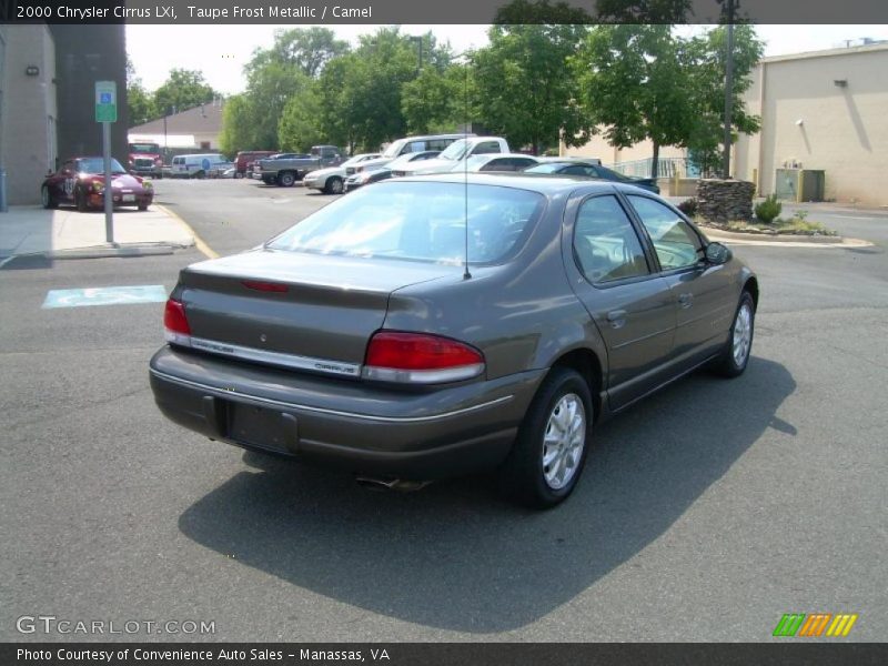 Taupe Frost Metallic / Camel 2000 Chrysler Cirrus LXi