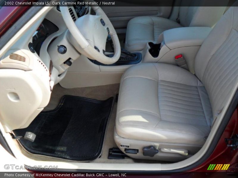 Dark Carmine Red Metallic / Neutral 2002 Chevrolet Impala LS