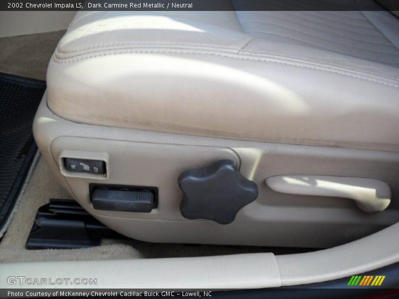 Dark Carmine Red Metallic / Neutral 2002 Chevrolet Impala LS
