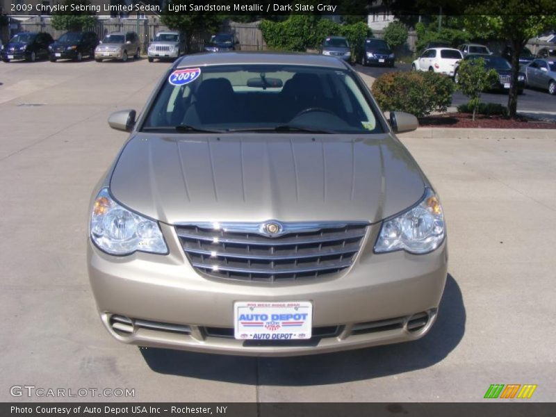 Light Sandstone Metallic / Dark Slate Gray 2009 Chrysler Sebring Limited Sedan