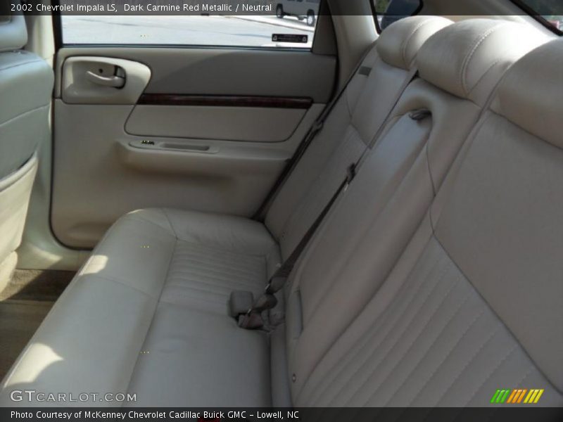 Dark Carmine Red Metallic / Neutral 2002 Chevrolet Impala LS