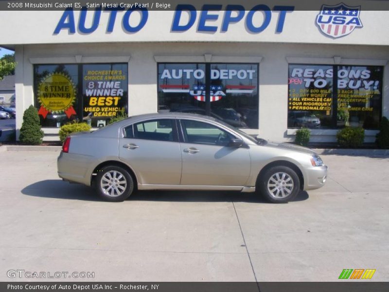 Satin Mesai Gray Pearl / Beige 2008 Mitsubishi Galant ES