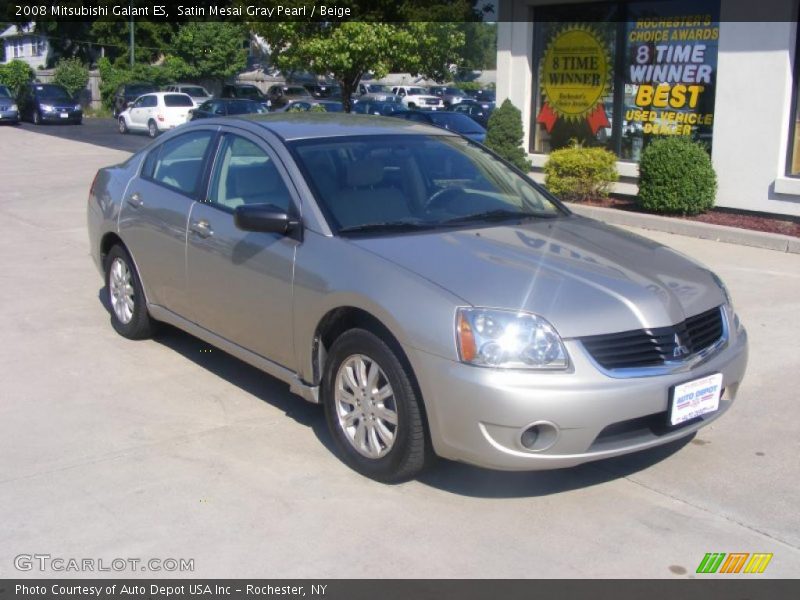 Satin Mesai Gray Pearl / Beige 2008 Mitsubishi Galant ES