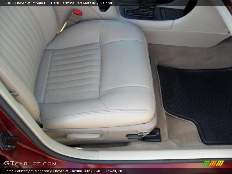 Dark Carmine Red Metallic / Neutral 2002 Chevrolet Impala LS