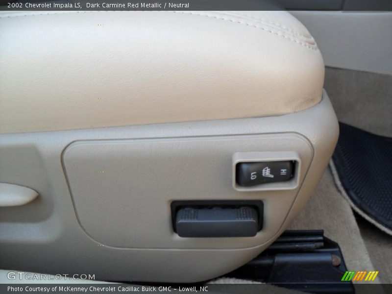 Dark Carmine Red Metallic / Neutral 2002 Chevrolet Impala LS