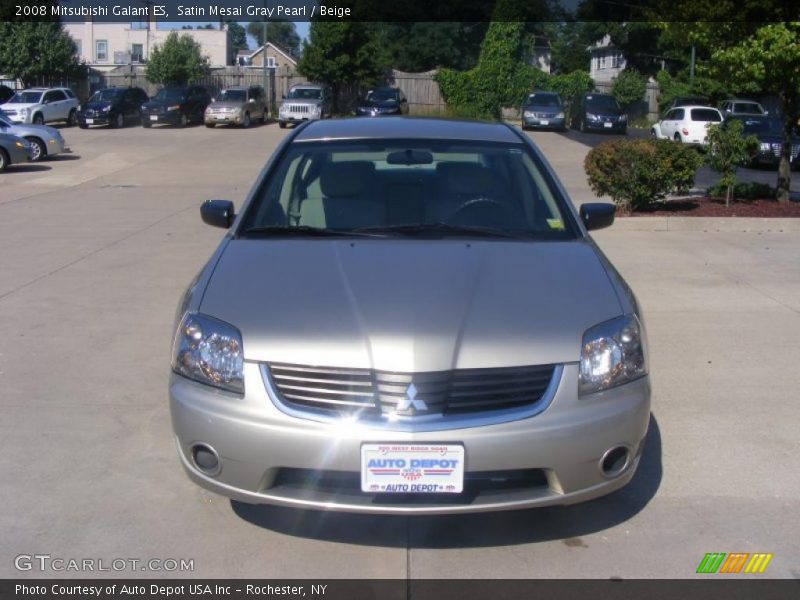 Satin Mesai Gray Pearl / Beige 2008 Mitsubishi Galant ES