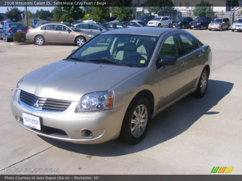 Satin Mesai Gray Pearl / Beige 2008 Mitsubishi Galant ES