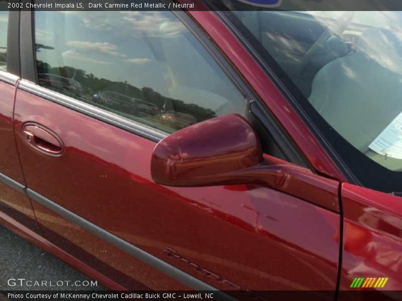 Dark Carmine Red Metallic / Neutral 2002 Chevrolet Impala LS