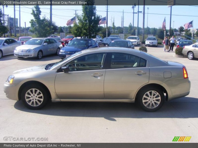 Satin Mesai Gray Pearl / Beige 2008 Mitsubishi Galant ES