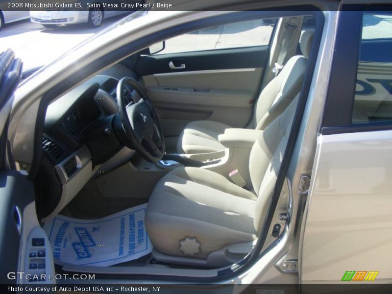 Satin Mesai Gray Pearl / Beige 2008 Mitsubishi Galant ES