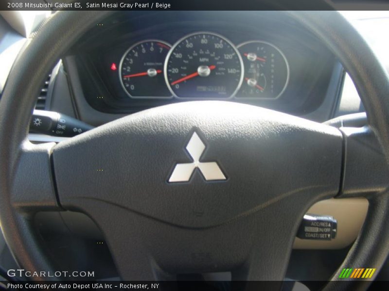 Satin Mesai Gray Pearl / Beige 2008 Mitsubishi Galant ES