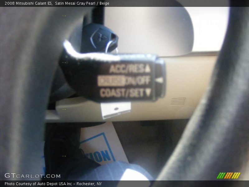 Satin Mesai Gray Pearl / Beige 2008 Mitsubishi Galant ES