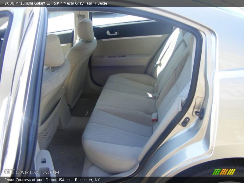 Satin Mesai Gray Pearl / Beige 2008 Mitsubishi Galant ES
