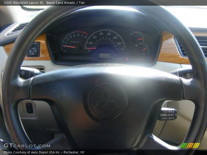 Warm Sand Metallic / Tan 2005 Mitsubishi Lancer ES