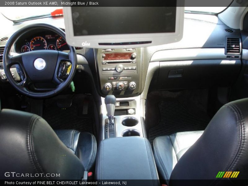 Midnight Blue / Black 2008 Saturn Outlook XE AWD