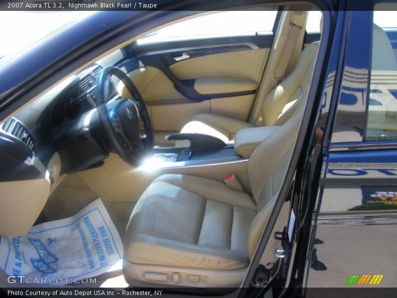 Nighthawk Black Pearl / Taupe 2007 Acura TL 3.2