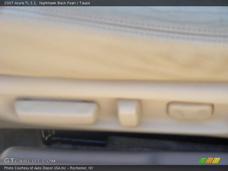 Nighthawk Black Pearl / Taupe 2007 Acura TL 3.2