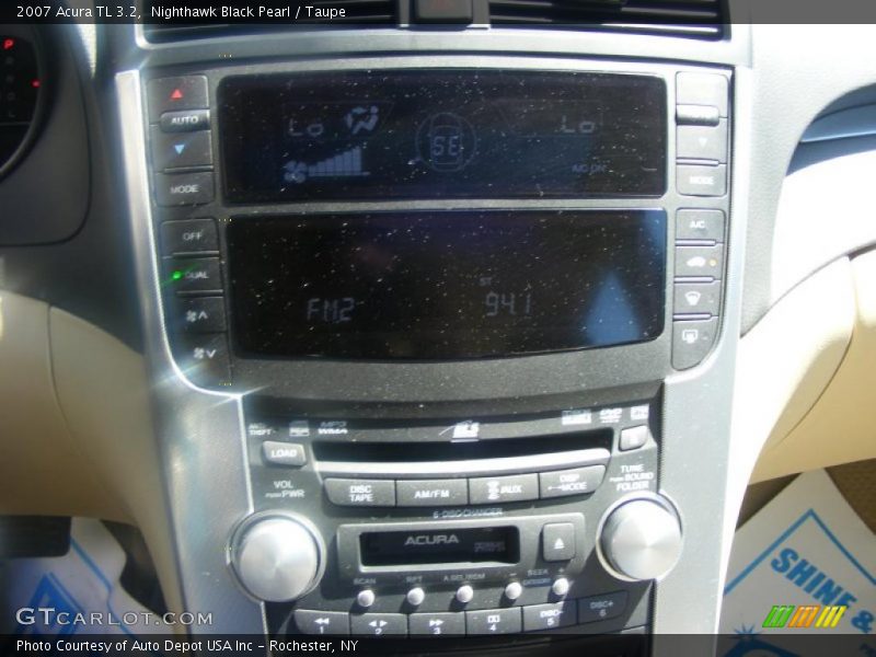 Nighthawk Black Pearl / Taupe 2007 Acura TL 3.2