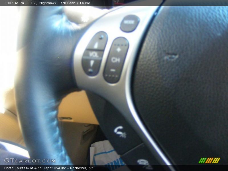 Nighthawk Black Pearl / Taupe 2007 Acura TL 3.2